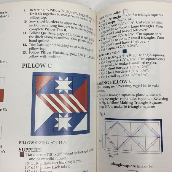 Leisure Arts Quick Method Liberty Quilts Paperback American Tradition Quilting - Picture 9 of 13